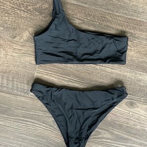 One Shoulder Bikini Set
